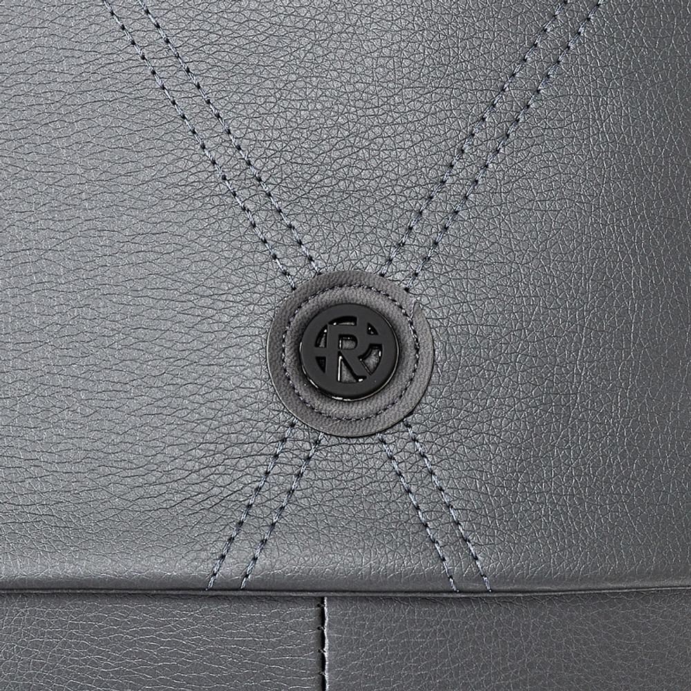 Детская коляска Roan Bass Next Кожа 2 в 1 RN083/1 Graphite Pearl