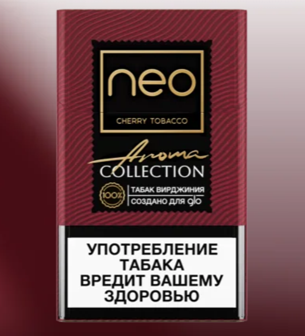 Стики Neo Demi Черри тобакко (Cherry tobacco) - табак Вирджиния с вишней (блок - 10 пачек)
