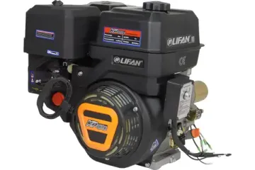 Двигатель бензиновый "LIFAN" KP460E 11A (20 л.с., эл старт., катушка 11 А)