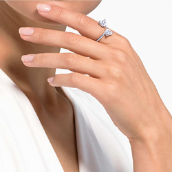 ATTRACT SOUL:RING HRT CZWH/CRY/RHS 55 5512854