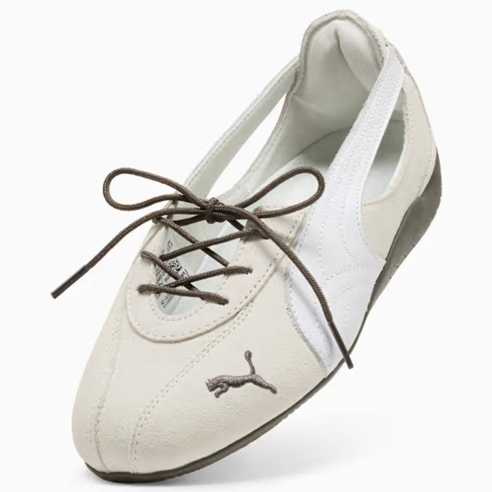 PUMA Женские кроссовки-балетки Speedcat Nova, серый