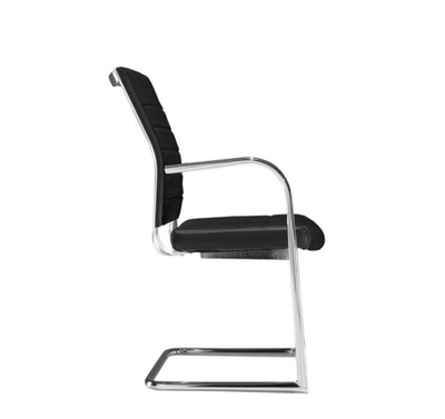 KOSMO top Кресло посетительск ЧЕРНЫЙ