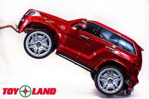 Детский электромобиль Toyland Mercedes-Benz GL63 красный фото №7