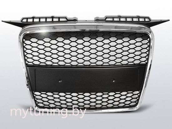 Решетка радиатора RS-TYPE CHROME для Audi A3 8P
