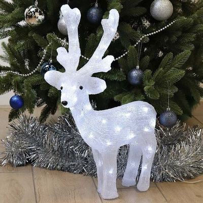 Н.г Фигурка дек. Олень 38*62см, 50LED, 220В Y4-3071