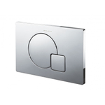 Клавиша смыва для инсталляции Milacio Standart MCU.205 два режима слива, механическое, хром
