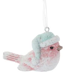 GAEM Украшение новогоднее "Птичка", L6,5 W3,5 H4,5 см, 4в.