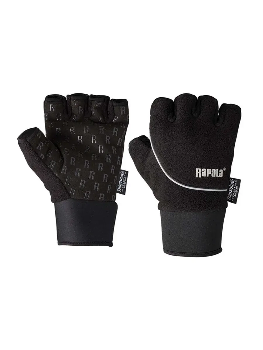 Перчатки для рыбалки Stretch Half Finger, размер L