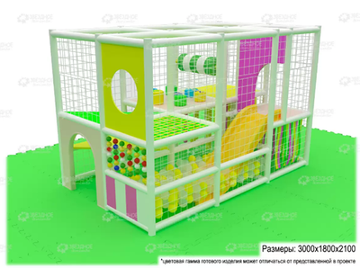 Игровой лабиринт «Драже» (3,1*1,9*2,1м.)