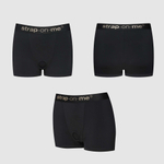 Черные трусики-боксеры для фиксации насадок Strap-on-me Harness Lingerie Allure - size S (Размер: S) (Цвет: черный)