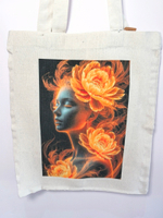 Сумка-шопер женская "Огненная роза"