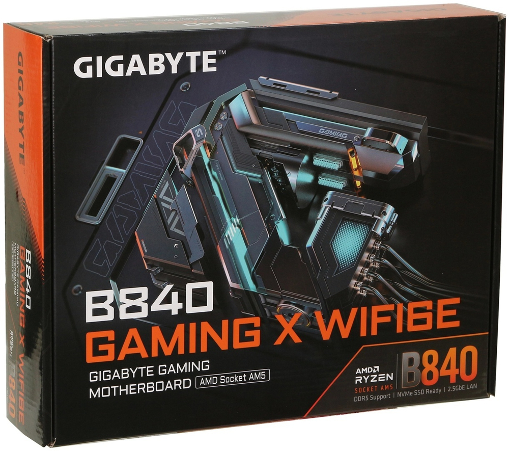 Материнская плата GIGABYTE B840 Gaming X WiFi6E