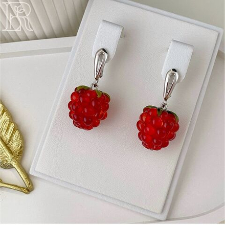 Серьги Малина