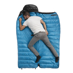 Спальный мешок Naturehike CW400 NH18C400-D с утиным пухом, размер L, артикул NH18C400-D , цвет Черный. Под заказ.
