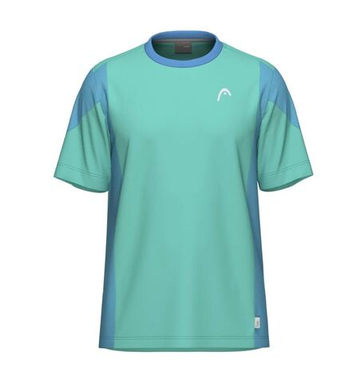 Мужская теннисная футболка Head Slice - tourquoise/blue