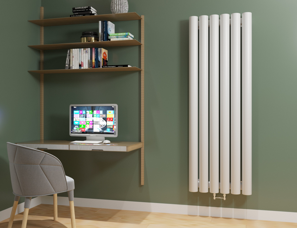 Вертикальные дизайн-радиаторы R89 2000мм с нижним подключением