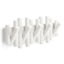 Вешалка настенная picket, 5 крючков, белая