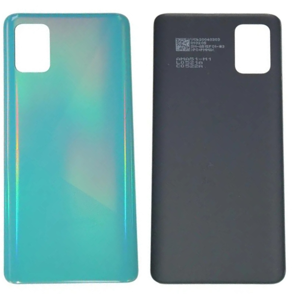 Задняя крышка для Samsung Galaxy A51 (SM-A515F) Голубой