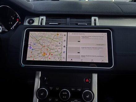 Магнитола для Range Rover Evoque 1 2011-2018 (ШГУ 5") - Radiola RDL-1265 монитор 12.3" на Android 12, 8Гб+128Гб, CarPlay, 4G SIM-слот