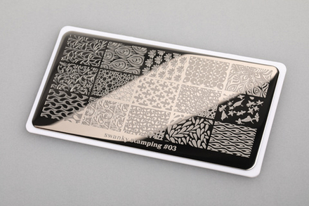 Пластина Swanky Stamping 003