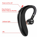 S109 Wireless Earphone Business Bluetooth-гарнитура, Автомобильный Bluetooth-наушник ,беспроводные наушники (черный)