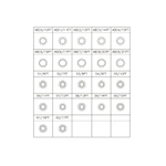 KING TONY (9BW0123) Набор насадок для монтажа/демонтажа секреток колес VW, 23 предмета