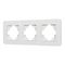 Рамка стеклянная FRM-OMALI-SFGS-3-WH Arlight 049712