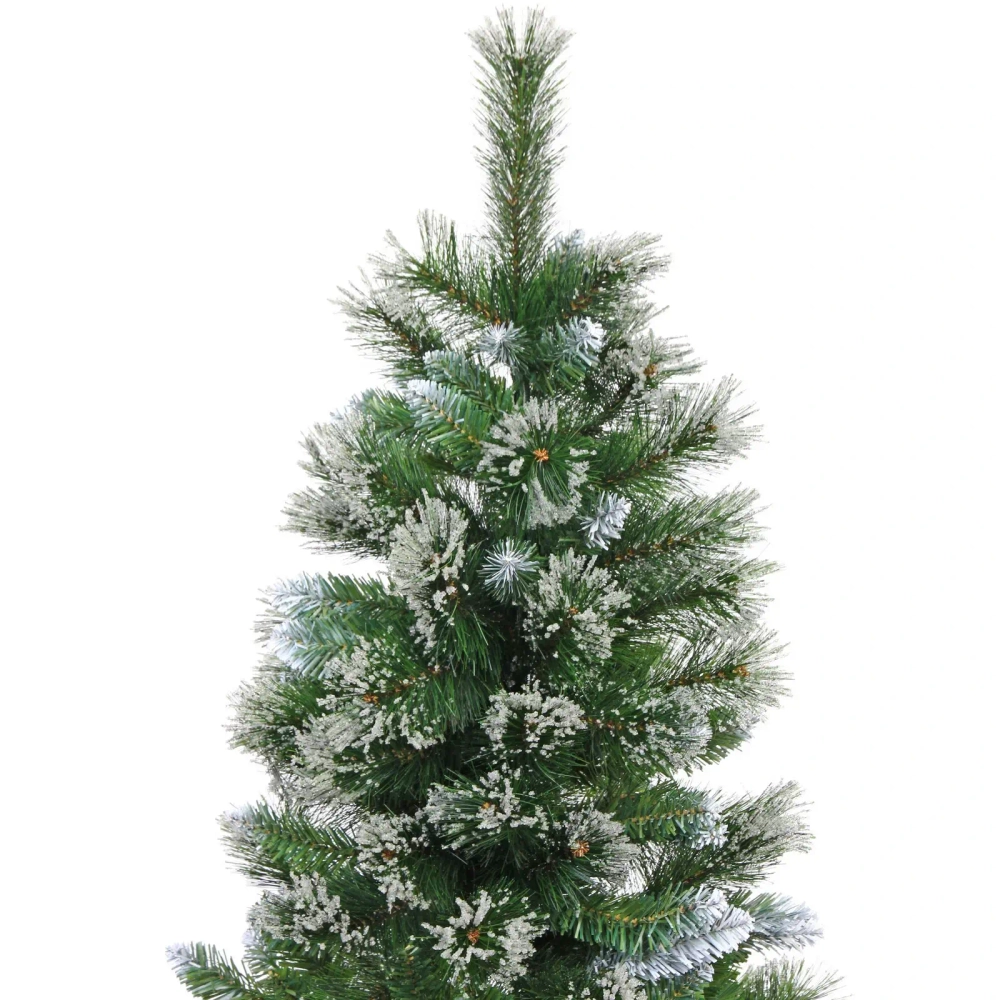 Елка «Хрустальная роса» 150 см, ПВХ+Леска (420 веток)