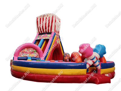 Надувная полоса "Попкорн"