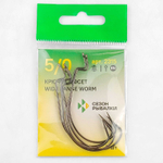 Крючок офсетный Fish Season 2315 BN Wide Range Worm (5шт/уп)