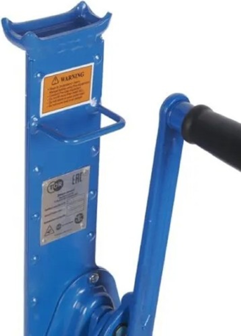 Домкрат реечный TOR ДР 1500 1,5Т с обрезиненной ручкой 1040870