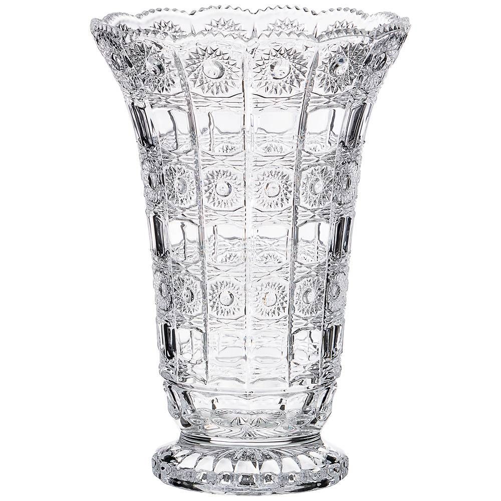 ВАЗА "MUZA CRYSTAL" ДИАМЕТР=17 СМ. ВЫСОТА=25 СМ. (КОР=6ШТ.)