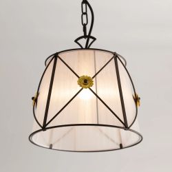 Citilux Дрезден CL409212 Подвесной светильник с белым абажуром