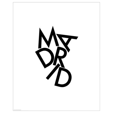 IKEA BILD  (ИКЕА БИЛД)  -  Плакат, спред, Мадрид, 40x50 см.