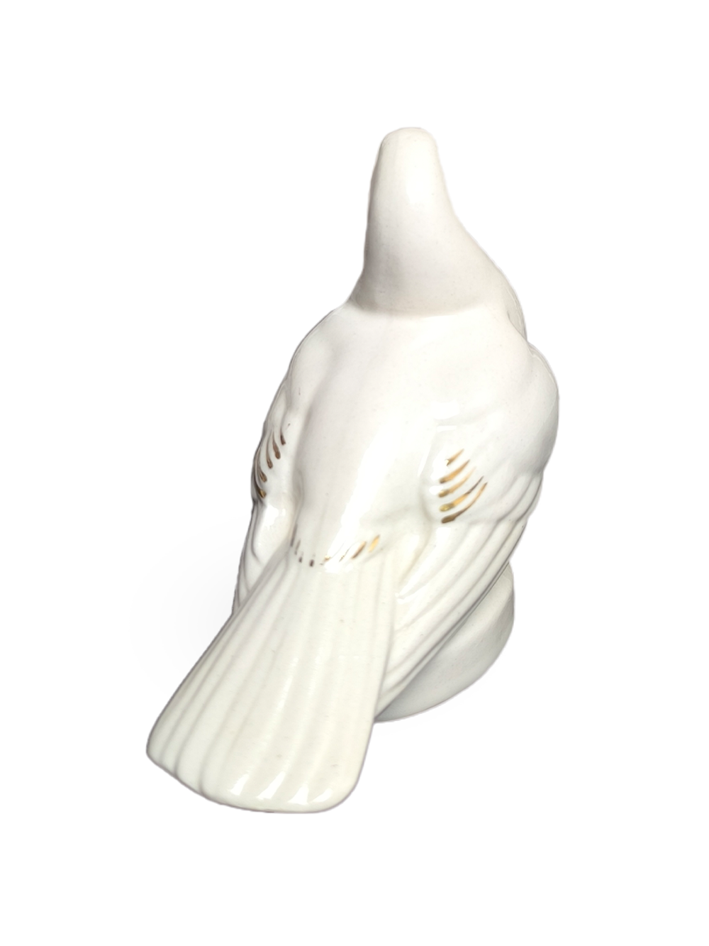 Фарфоровая статуэтка "Голубь" Гжель