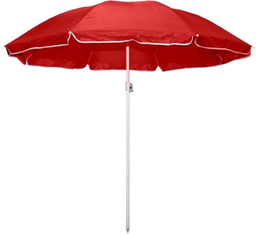 Зонт  1,8м однотонный (цвета в ассортименте) 2 части арт.189P УЦЕНКА