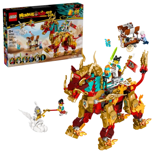 Конструктор LEGO Monkie Kid 80066 Мифическое существо Цилинь