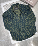 Джинсовая рубашка Chrome Hearts