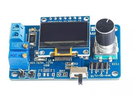 Набор для самостоятельной сборки и пайки (конструктор) "Осциллограф с микроконтроллером STC8A"