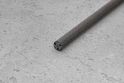 Мозаичный пин "Трикветр-II" 8,0x100 мм, контур - карбон, центр - сталь