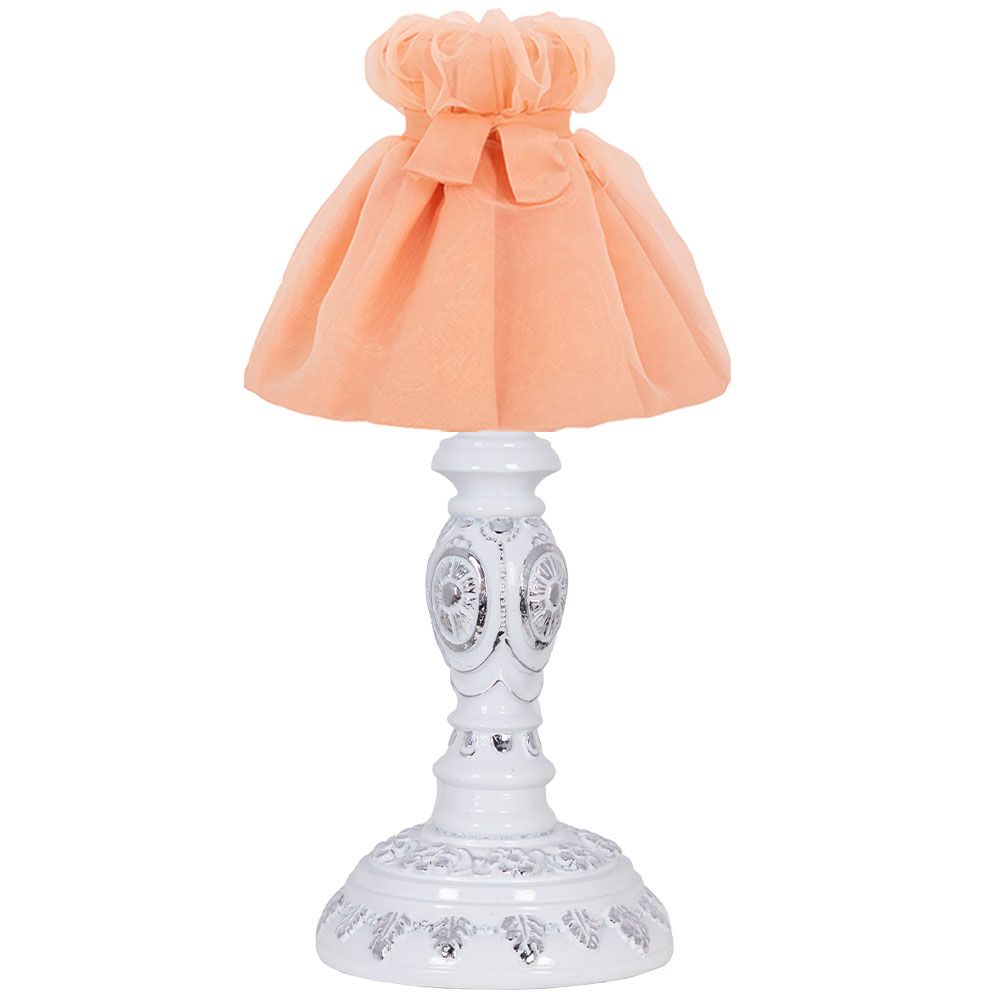 Настольная лампа Корса Сильвер Мадлен Пудровый