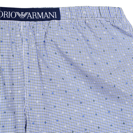 Мужские штаны домашние голубые Emporio Armani 112036_4F576 20611