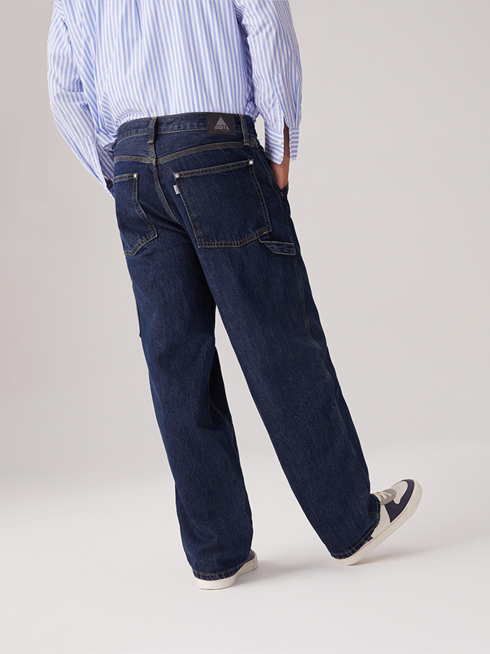 Мужские свободные прямые джинсы Levi's Silver Tab Baggy A7489-0005