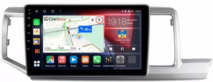Магнитола для Honda Stepwgn 4 2009-2015 (правый руль) - Canbox 10-1139 Qled, Android 10, Быстрая, SIM-слот