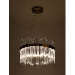 Люстра Rivoli Gwen 6192-201 подвесная светодиодная LED 3000-6300К 112 Вт с пультом | Rivoli