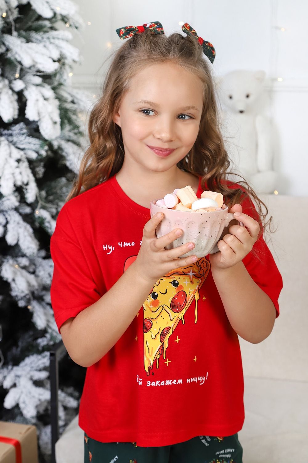 Костюм для девочки Пиццайоло-1 Виотекс КРАСНЫЙ