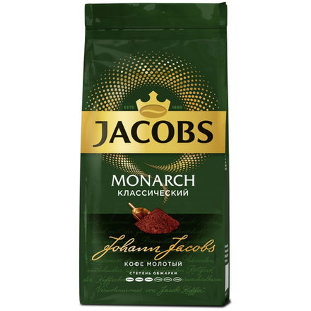 Кофе молотый Jacobs Monarch классический 230 гр м/уп