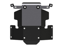 Защита картера двигателя (2,5 мм, сталь) для GAZ Соболь 2012- (V = 2.8 MT 4WD) Sheriff.27.2584