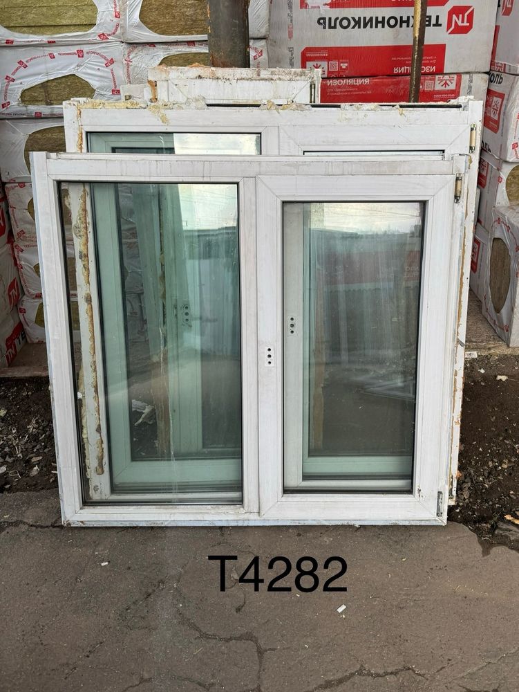 Б/У Окно Пластиковое 121(в) х 129(ш)