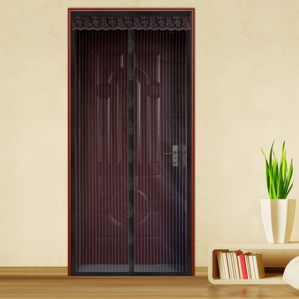 Москитная сетка Feona на магнитах, 1 x 2,1 м, черная, 224825